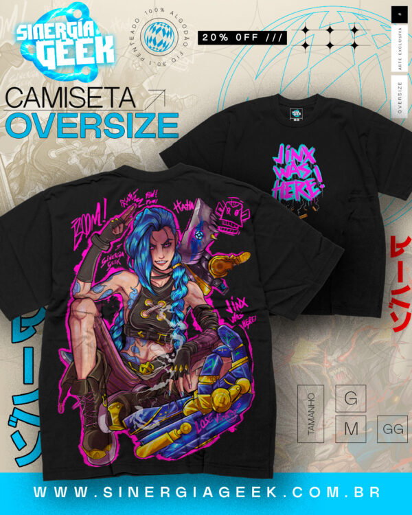 OVERSIZED Jinx Arcane