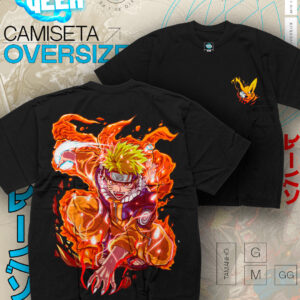OVERSIZED Naruto (Classico) Modo Kyubi