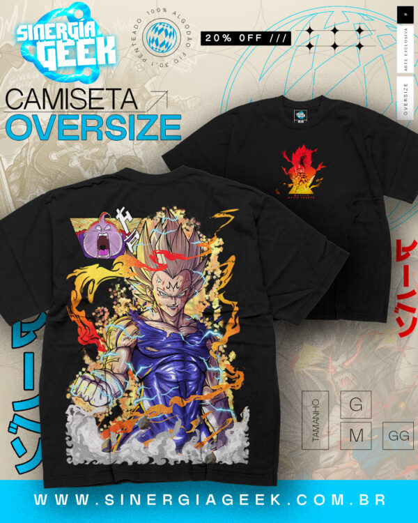 OVERSIZED Majin Vegeta
